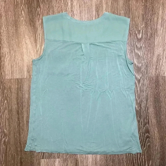 Womens LOFT Blue/Green Tank Top - S - Picture 4 of 6